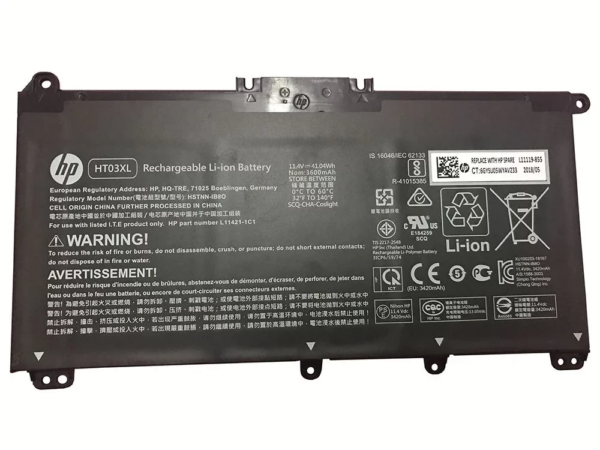 HP Original Laptop Battery for HP Pavilion 14/15 Series– M/N: HT03XL